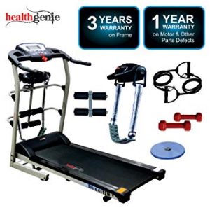 Healthgenie 6 in1 Motorized (4112M with Massager) Treadmill